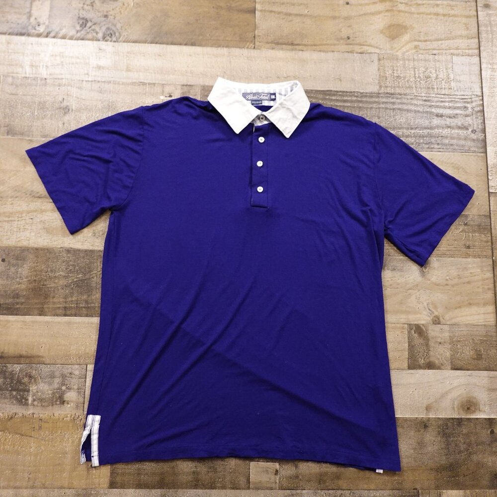 Alial Fital golf‎ polo shirt men's XXL royal blue